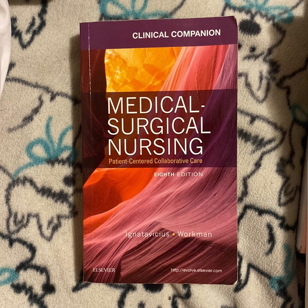 8th Edition Iggy Medical Surgical Nursing Clinical Companion book